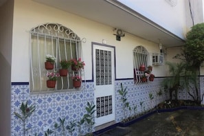 Entrada de la propiedad