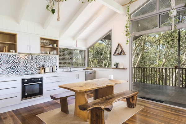 Rumah Pohon Superior | Dapur pribadi | Lemari es besar, microwave, oven, dan kompor