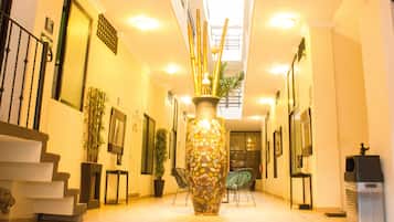 Sala de estar en el lobby