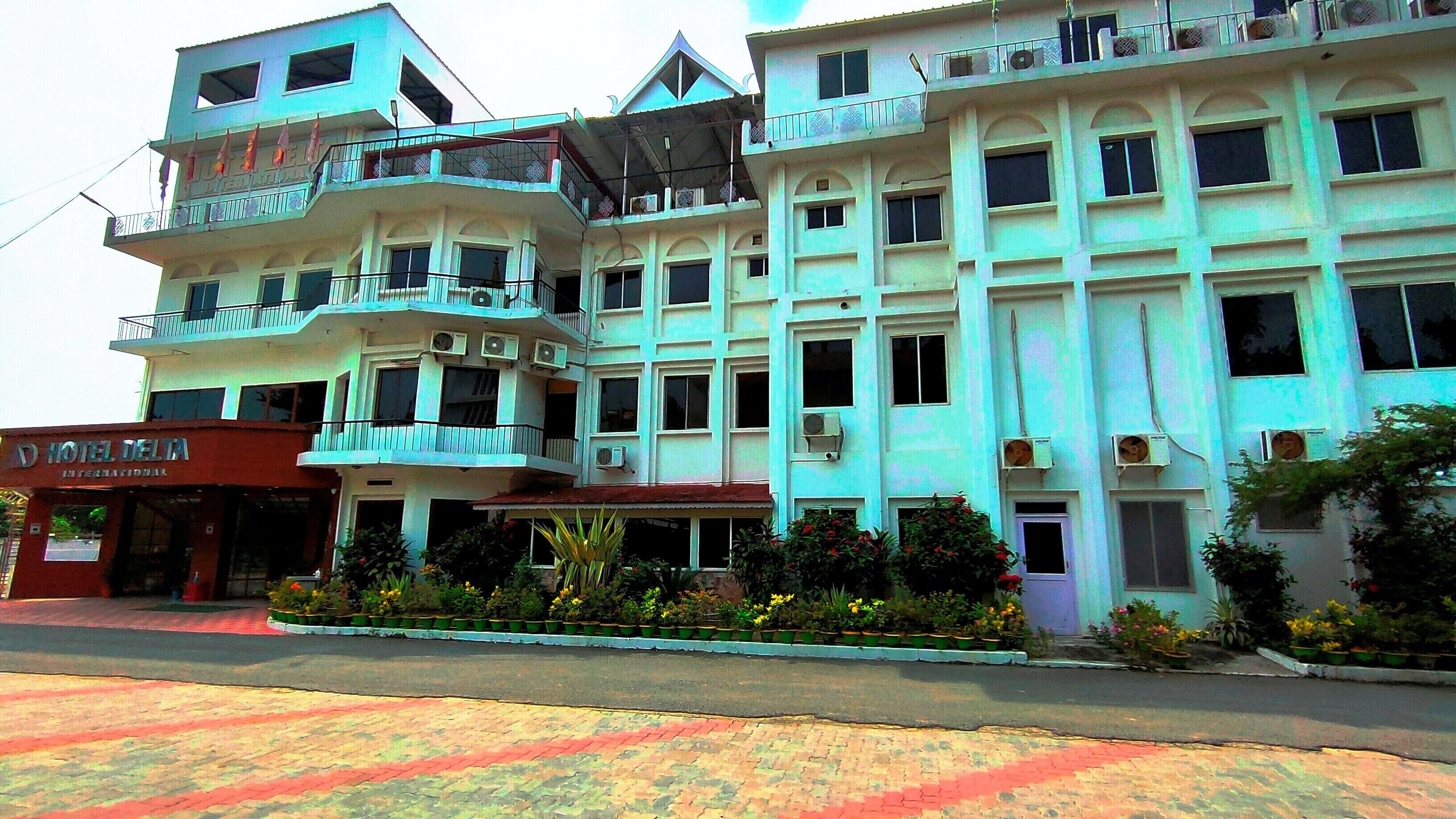 Fachada de la propiedad