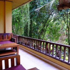 Family Room | Terrace/patio - Jati 3 Bungalows (Ubud)