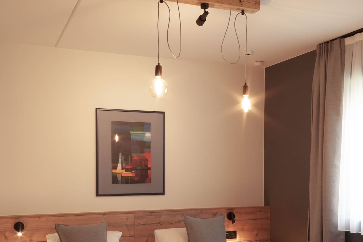 Superior Family Room (2 rooms / 4 persons / 1 double, 2 singles) | 羽绒被、客房内保险箱、笔记本电脑工作区、免费 WiFi