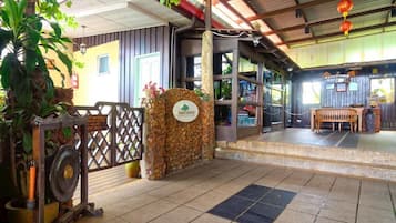 Interior entrance