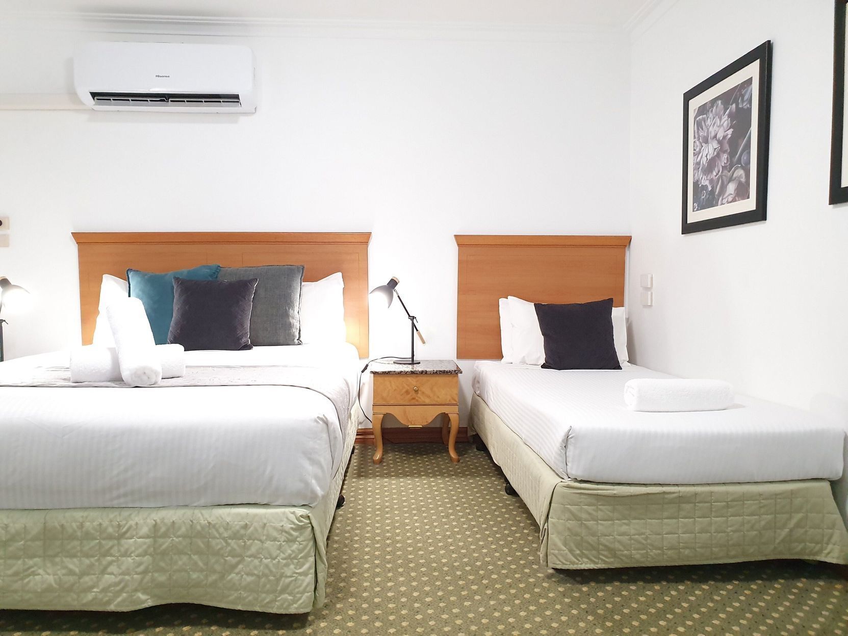 Soundproofing, iron/ironing board, free WiFi, bed sheets