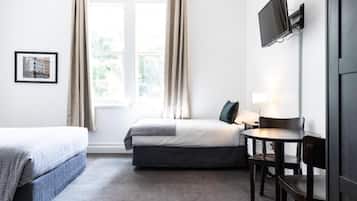 Family Room, Shared Bathroom