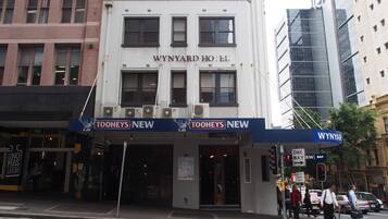 Voorkant van accommodatie