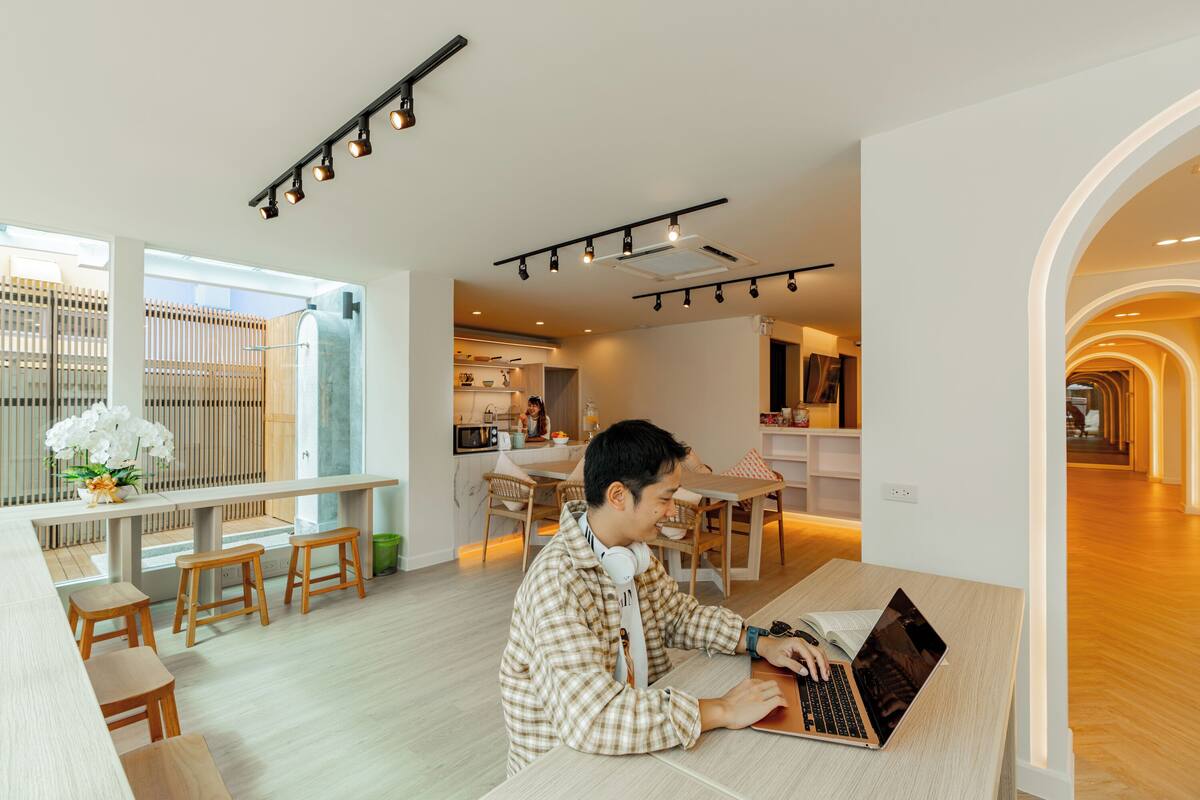 mini-fridge, microwave, dishwasher, toaster