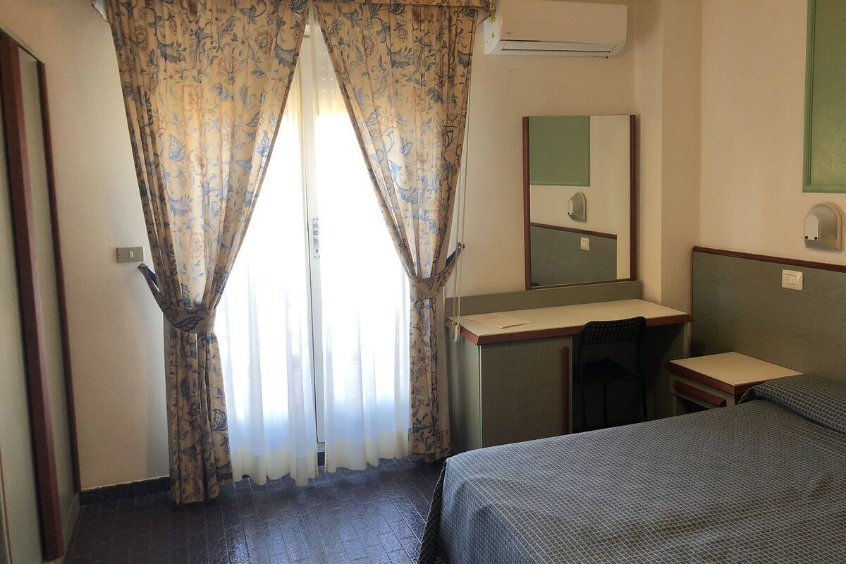 Panoramic Double or Twin Room, Mansard | In-room safe, desk, WiFi (free), bed sheets