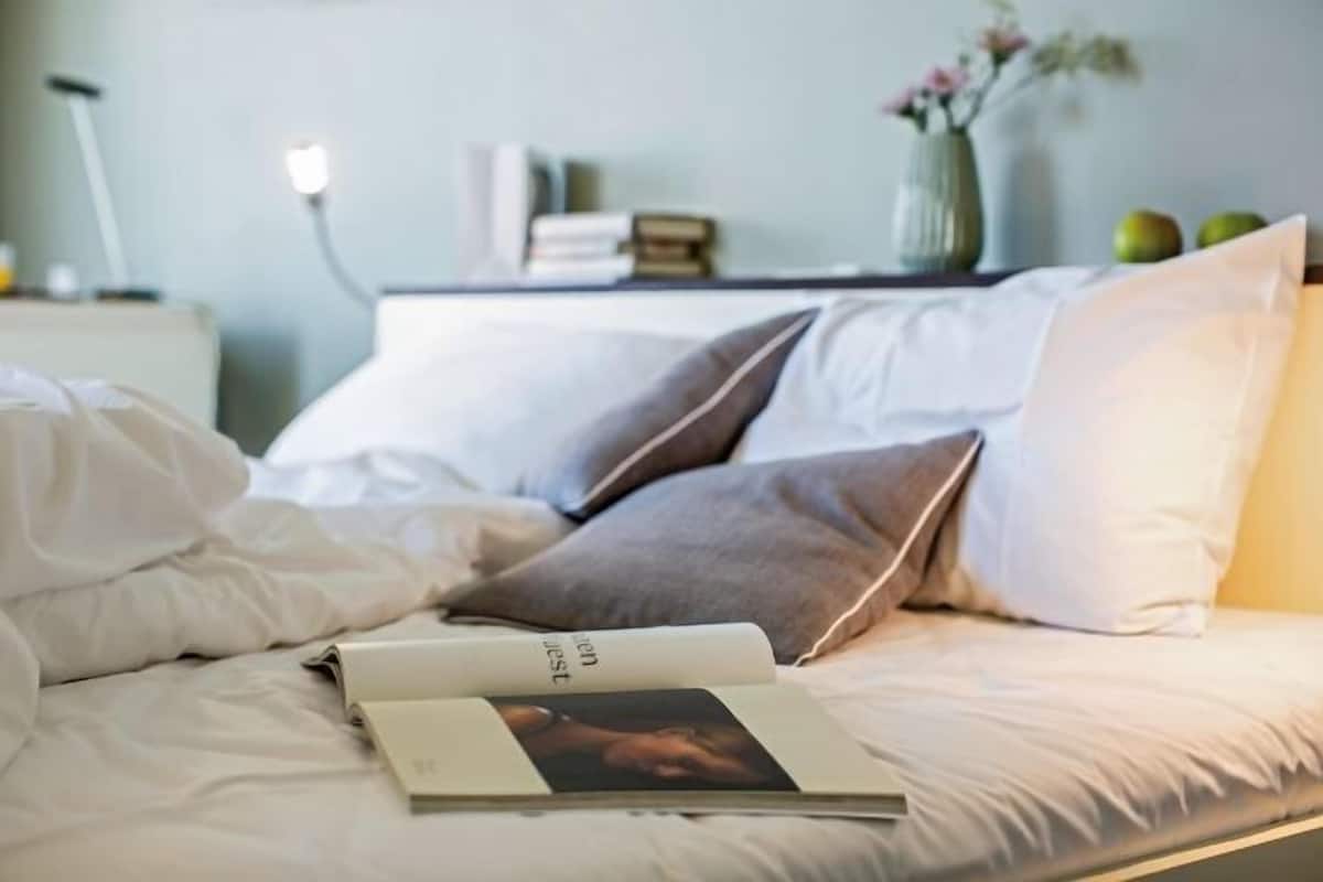 1 Schlafzimmer, Allergikerbettwaren, Zimmersafe, individuell dekoriert