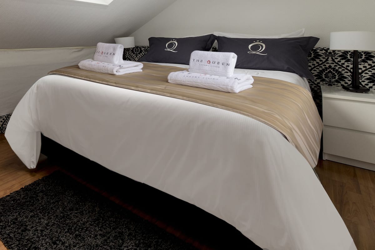Appartamento, 1 camera da letto | 1 camera, lenzuola Frette, biancheria da letto di alta qualità