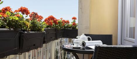 Apartamento Deluxe, 2 habitaciones | Balcón