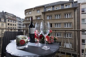 Deluxe Apartment, Balcony | City view