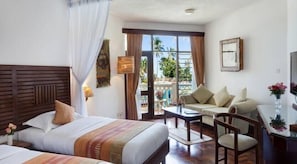 Coffres-forts dans les chambres, draps fournis