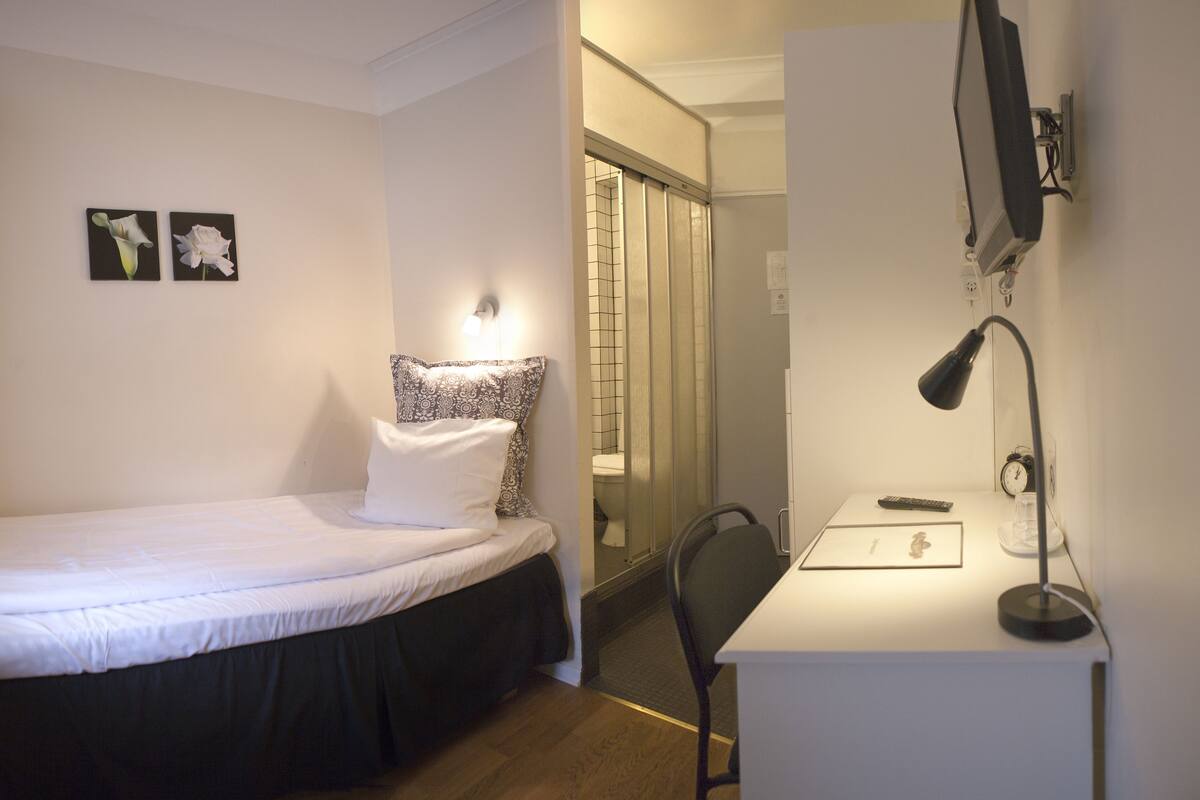 Habitación individual | Escritorio, cunas gratuitas y wifi gratis