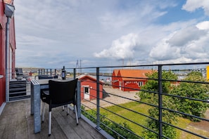 Apartment, 2 Bedrooms, Kitchen, Partial Sea View (Towels Excluded) | Terrace/patio