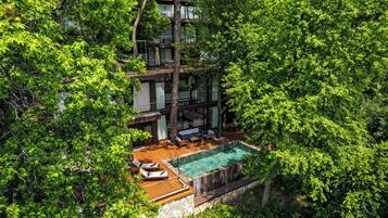 Villa, 1 lit double, vue mer (Privé) | Vue de la chambre