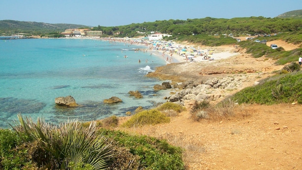 Beach nearby, white sand, beach volleyball - Villaggio Nurral - Campground (Alghero)