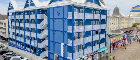 Façade de lâhĂ©bergement