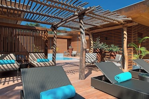 Behandlungsräume für Paare, Sauna, Whirlpool, Dampfbad