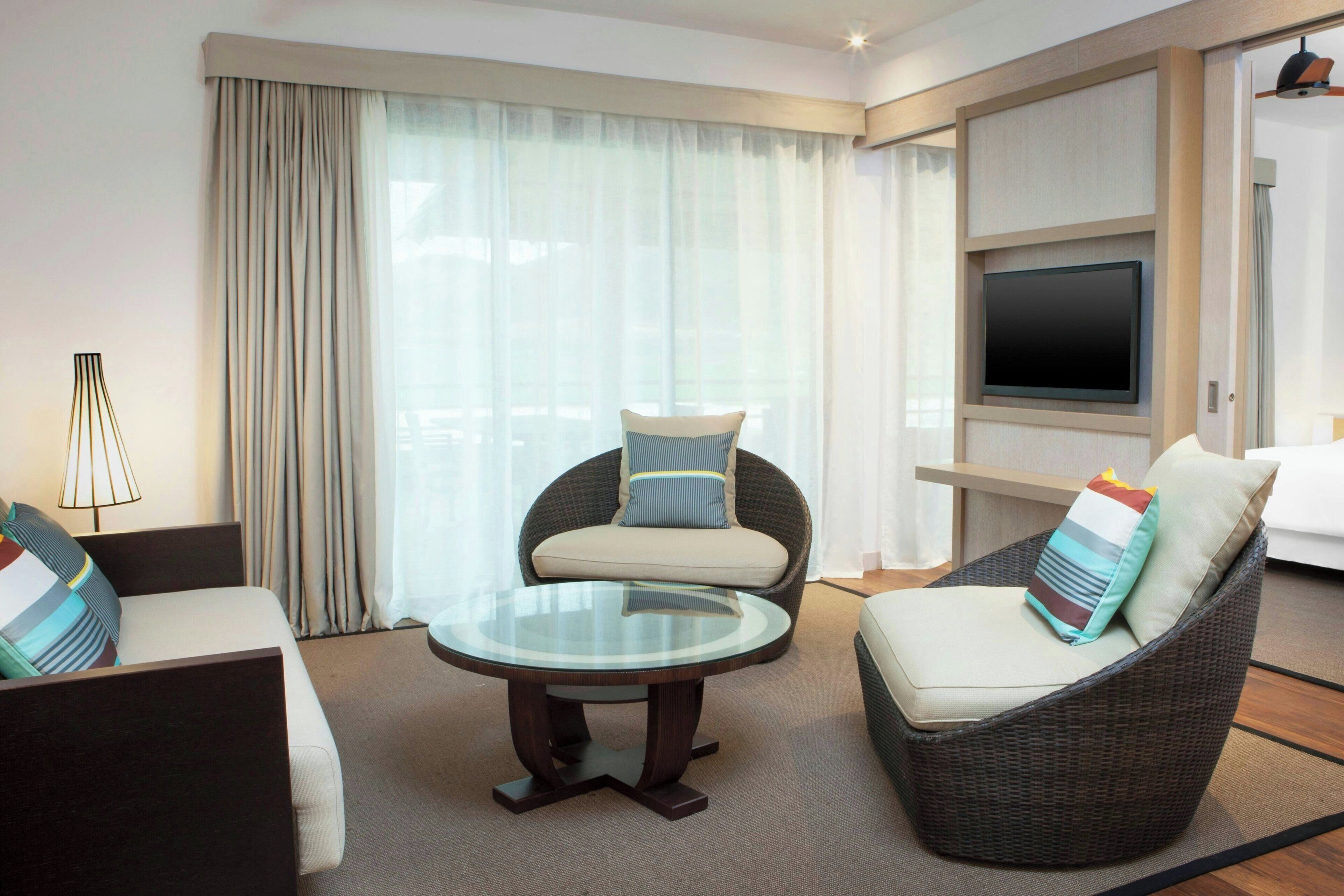 Lounge dans le hall, vue sur la mer, ouvert tous les jours