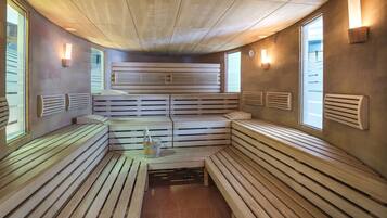 Behandlungsräume für Paare, Sauna, Whirlpool, Körperbehandlungen