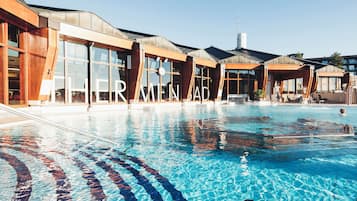 Behandlungsräume für Paare, Sauna, Whirlpool, Körperbehandlungen