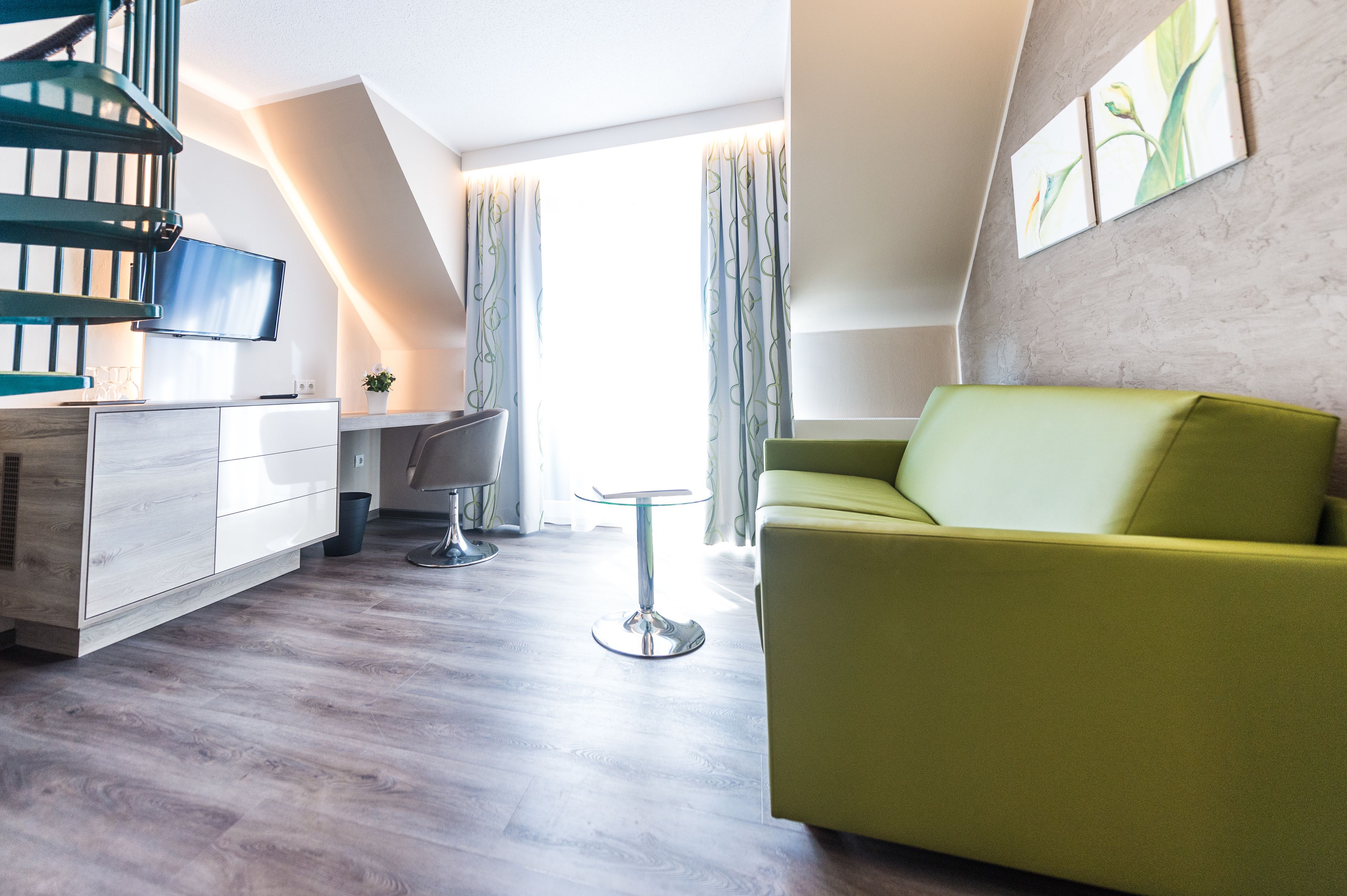 Maisonnette | Hypoallergeen beddengoed, een minibar, een kluis op de kamer