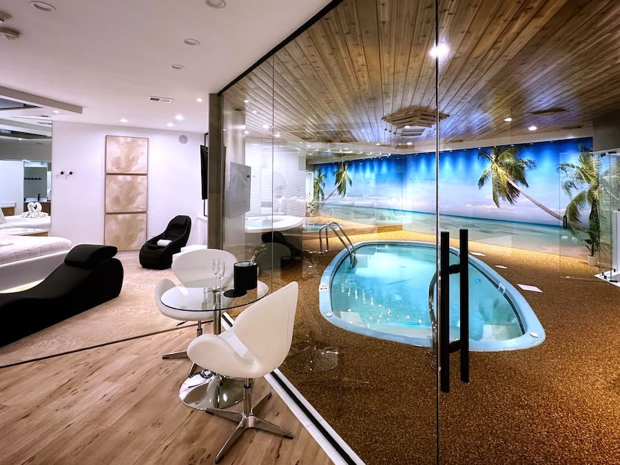 Paradise Swimming Pool | Down comforters, individually furnished, free WiFi, bed sheets
