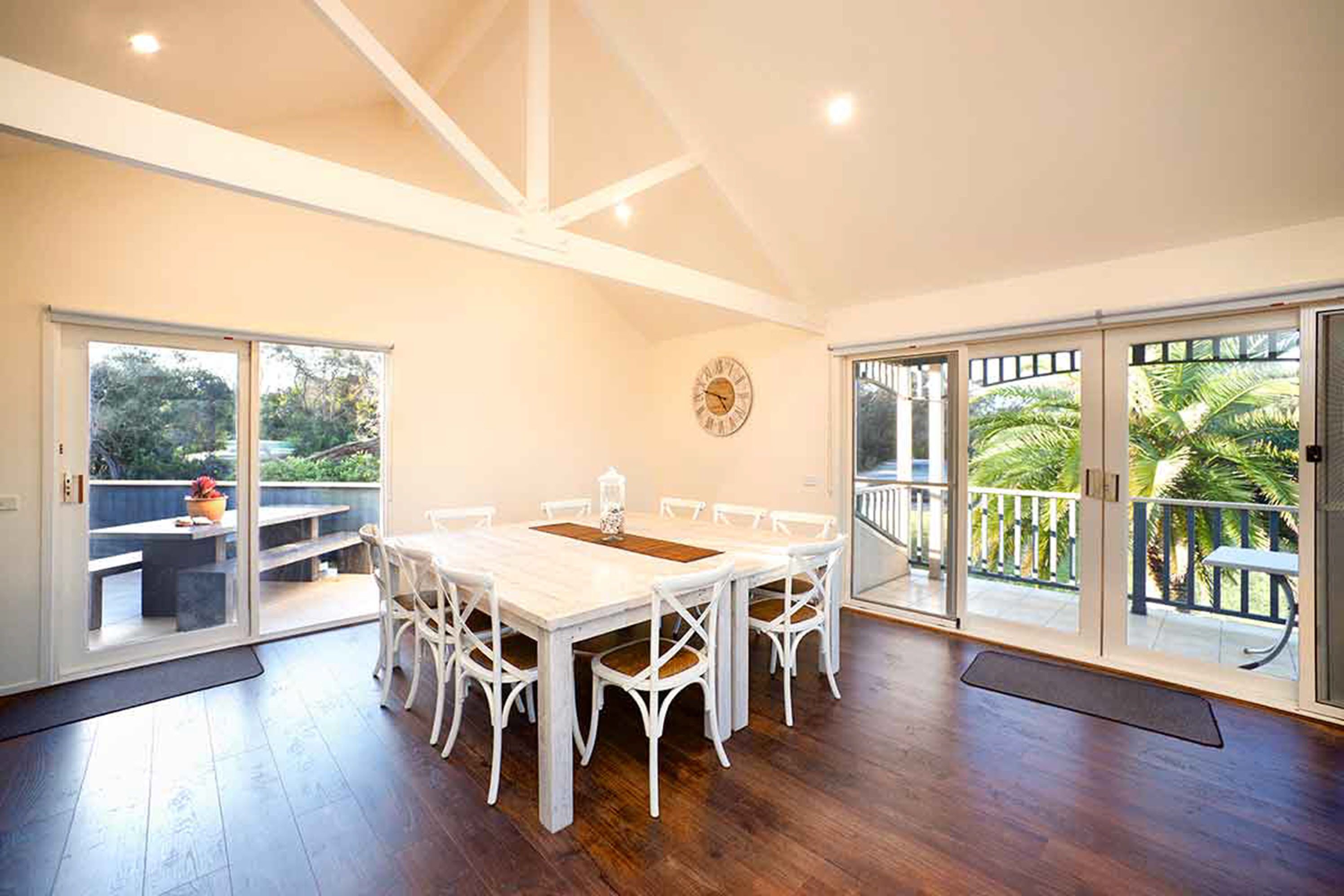 pillow-top beds, laptop workspace, blackout curtains, iron/ironing board