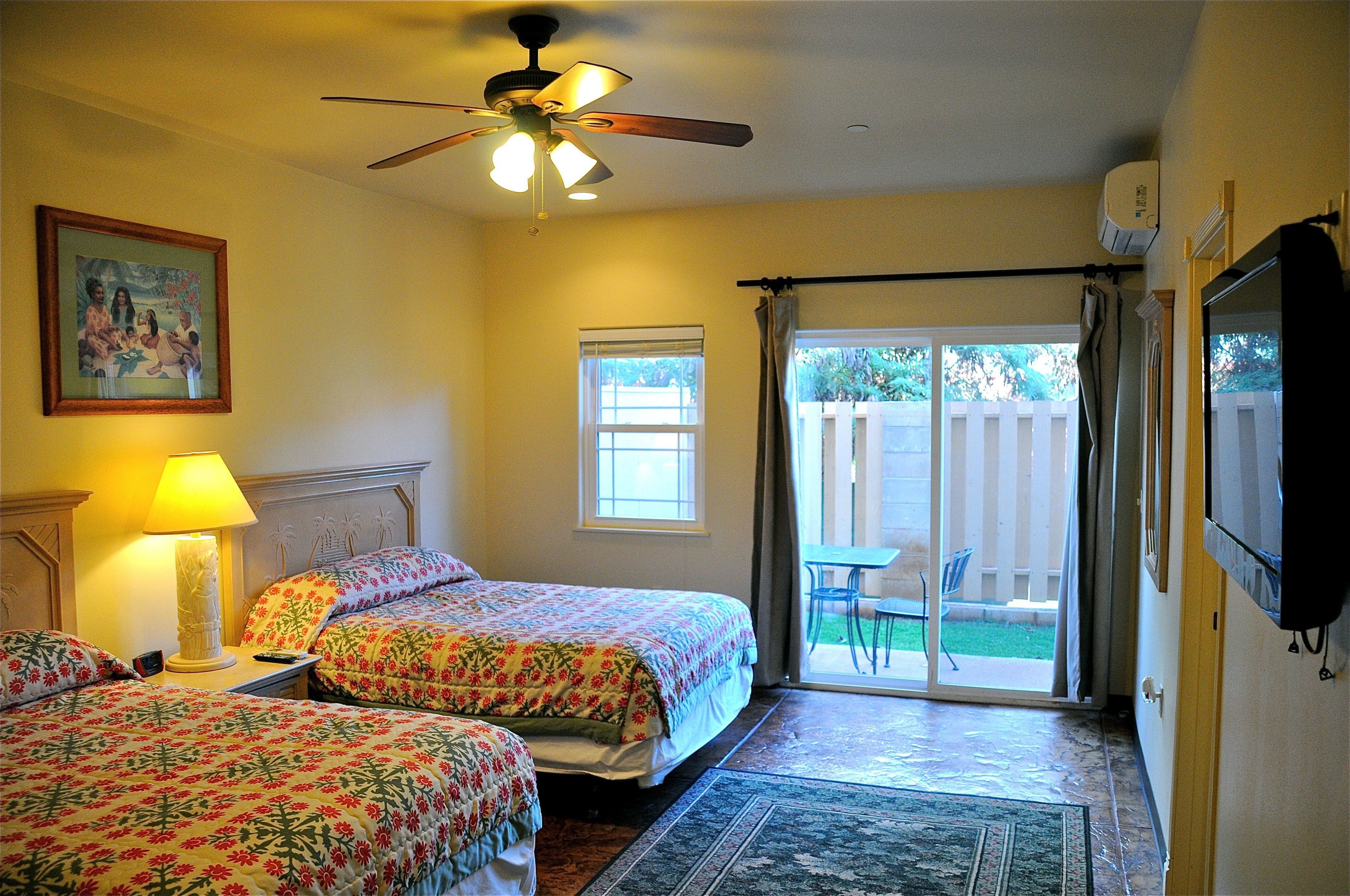 standard double room, 2 double beds | 1 bedroom, iron/ironing board, free wifi, bed sheets