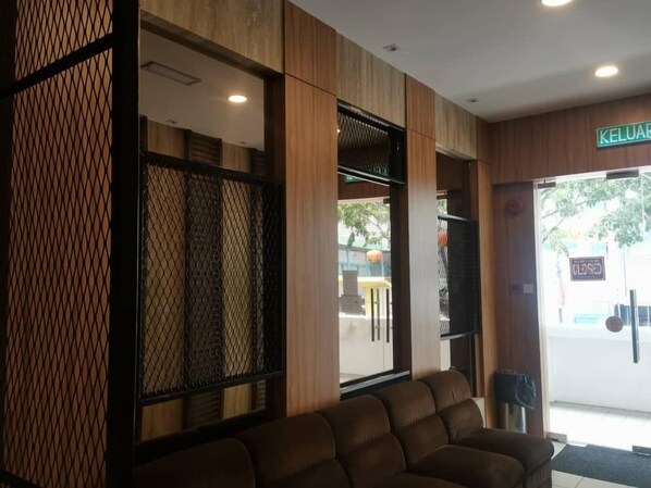 บริเวณนั่งเล่นที่ล็อบบี้