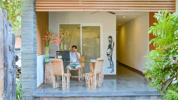Quiosque de check-in/check-out