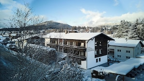 Appartement Confort, 2 chambres, balcon, vue sur la montagne (exclusive EUR 80 cleaning fee) | Vue du balcon