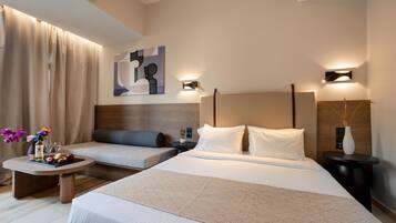 Superior Double Room, Hot Tub | Desk, blackout drapes, iron/ironing board, free WiFi