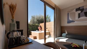 Superior-Doppelzimmer, Whirlpool | Eigener Whirlpool