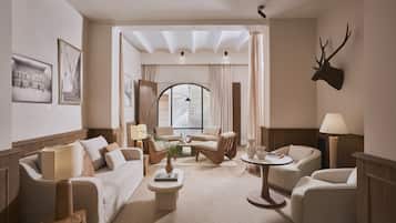 Sala de estar en el lobby