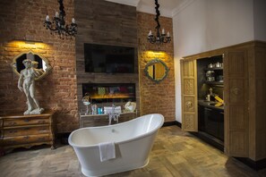 皇家公寓 | 埃及棉床单、特色装修、办公桌、熨斗/熨衣板