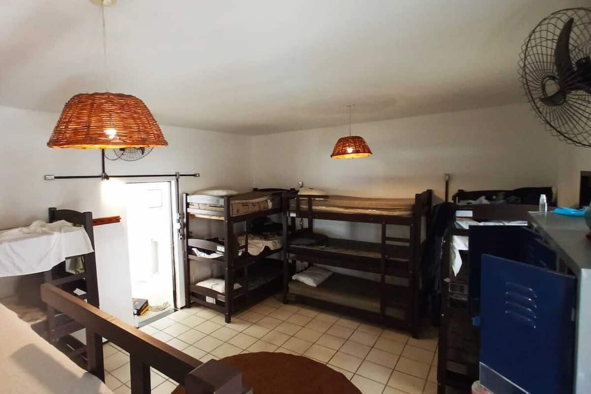 基本共用宿舍, 僅限男士 (6 people - Air Conditioning) | 房內夾萬、遮光窗簾/窗簾、免費 Wi-Fi、床單