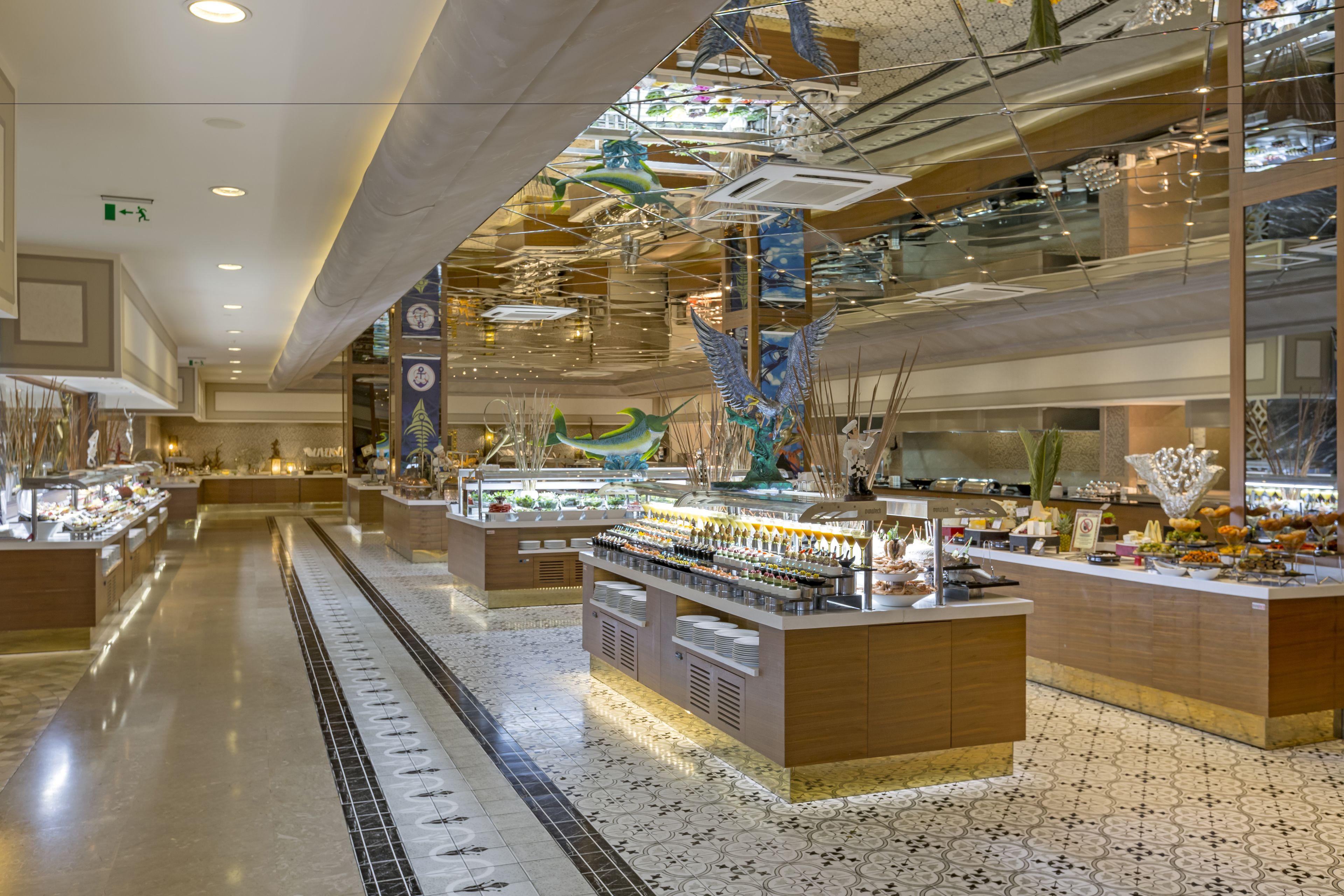 8 restaurants, breakfast, lunch, dinner served; international cuisine