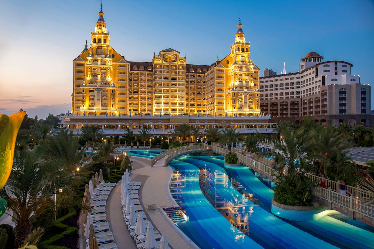 front of property – evening/night