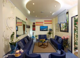 Lobby sitting area