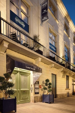 Façade de l’hébergement