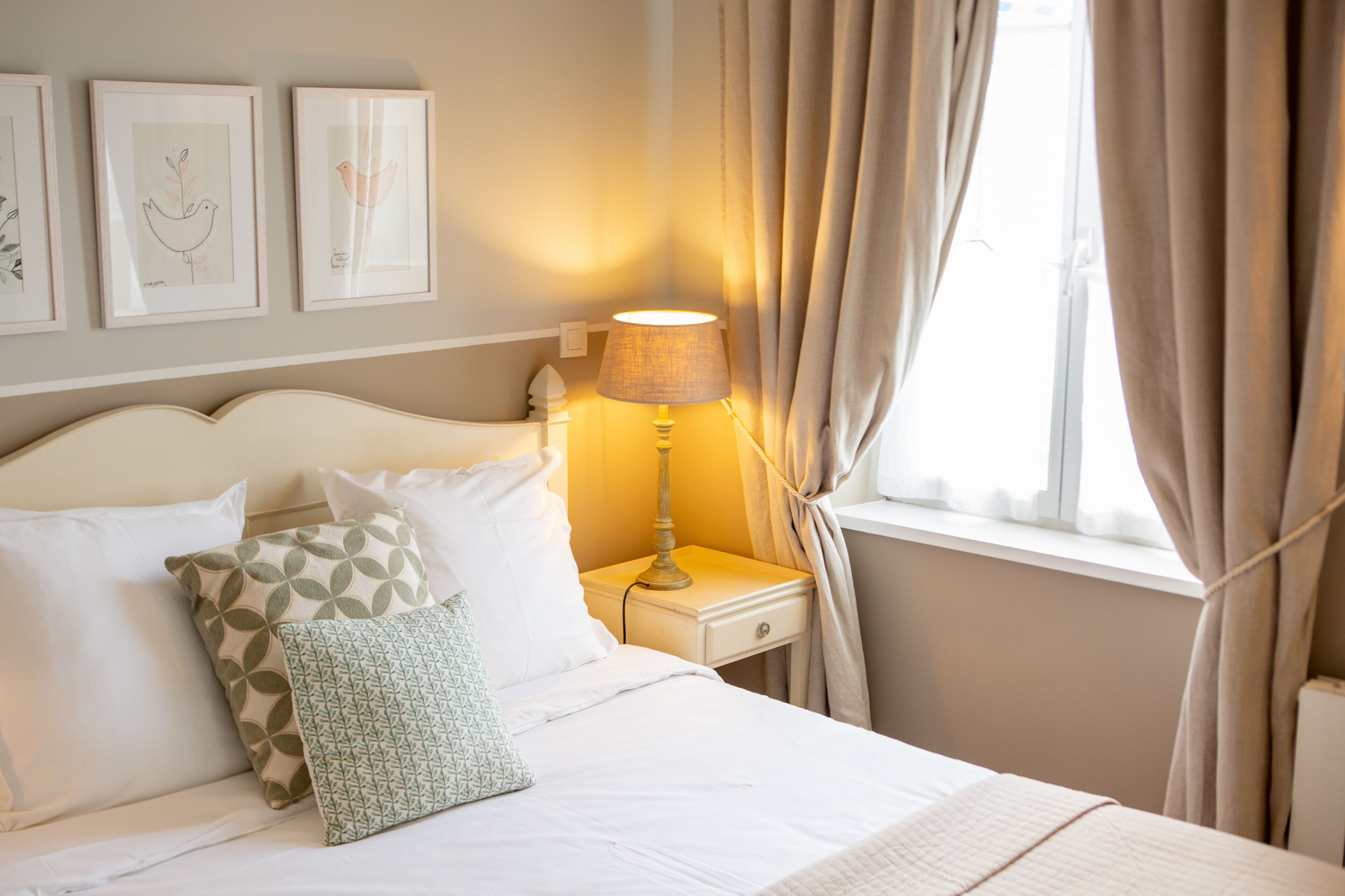 double room, harbour view | in-room safe, desk, iron/ironing board, free wifi