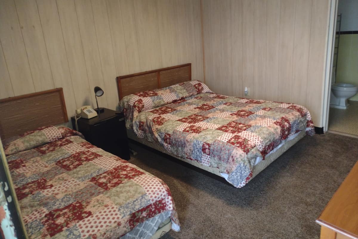 Memory-foam beds, individually decorated, individually furnished, desk