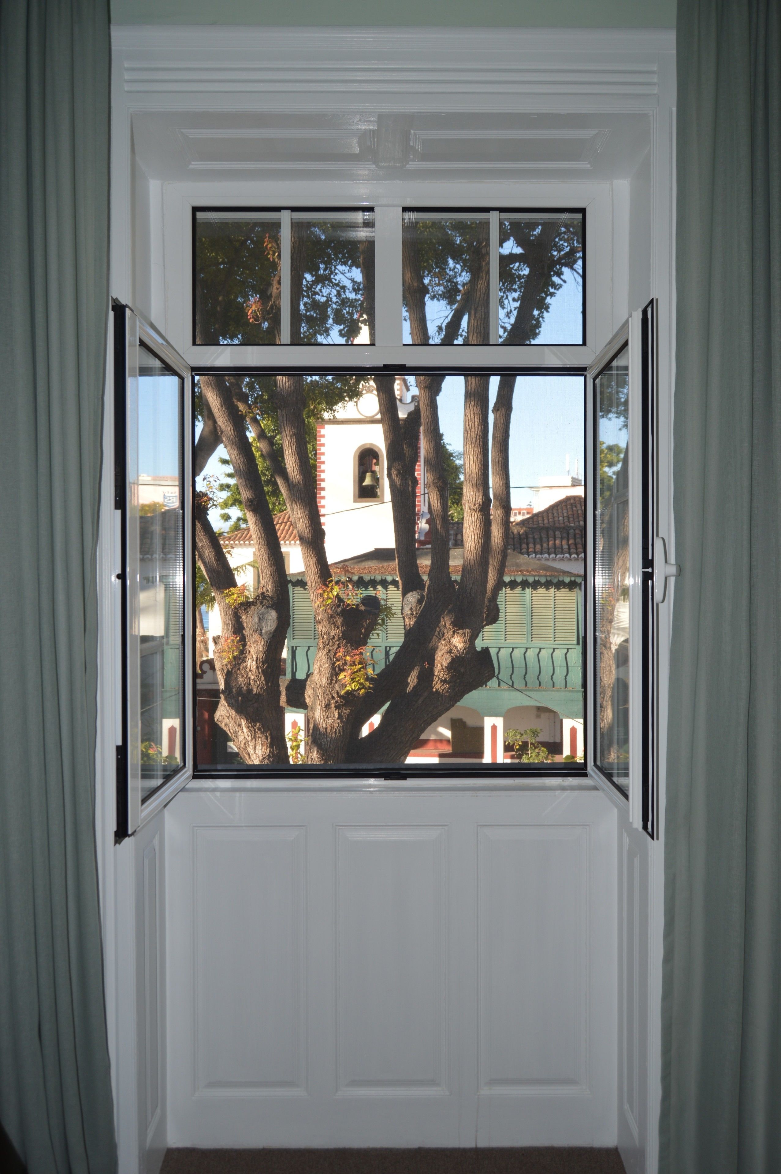 double room, garden view | view from room