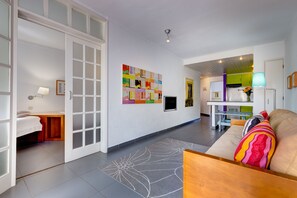 Apartment, 2 Bedrooms | Living room | 32-inch LCD TV with satellite channels - Duna Parque Beach Club - Duna Parque Resorts & Hotels (Odemira)