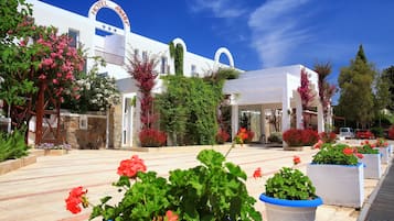 Voorkant van accommodatie