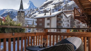 Apartamento panorâmico, 1 quarto | Vista para a montanha