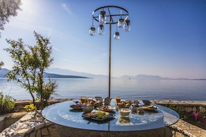 Breakfast area - Agni Suites (Lefkada)