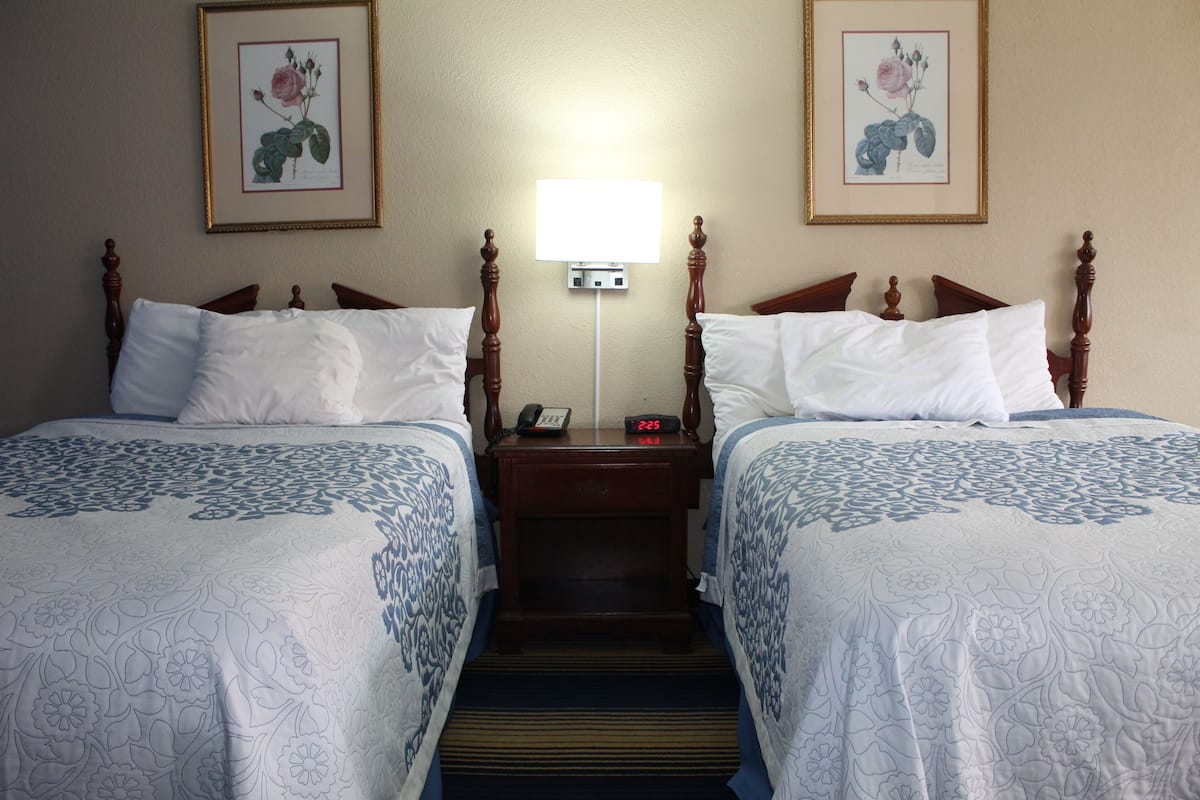 Soundproofing, iron/ironing board, WiFi (free), alarm clocks